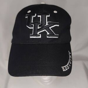 Kentucky Wildcats Men's Adjustable Baseball Hat Black One Size